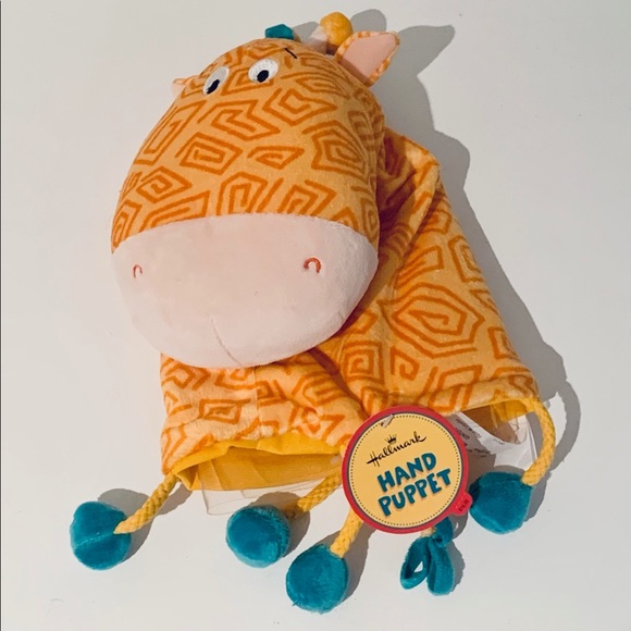 Hallmark Plush Hand Puppet Doll Toy GIRAFFE NWT - Picture 7 of 11
